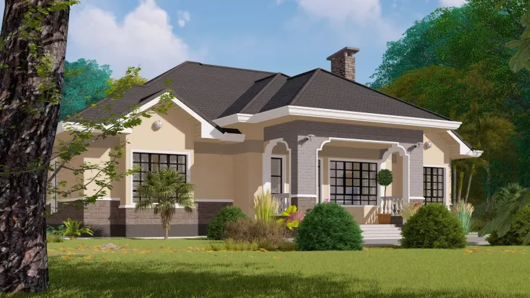 four bedroom bungalow house designs in kenya