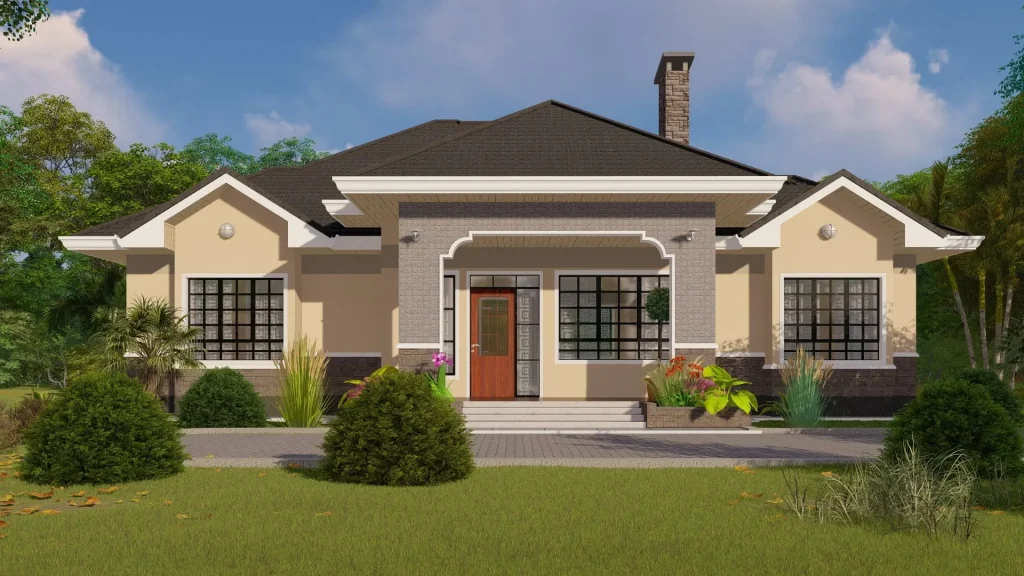 4br bungalow house designs in kenya