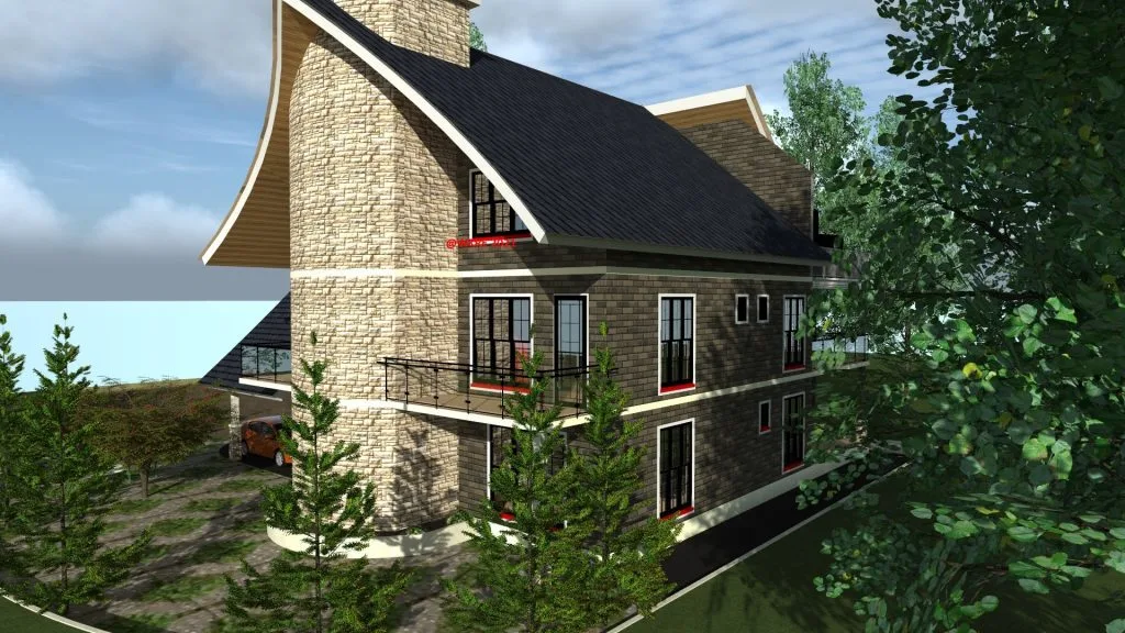 simple 3 bedroom house plans in Kenya