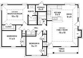 three bedroom bungalow house plans in Kenya