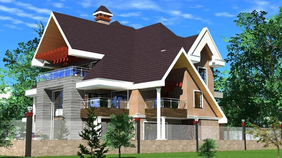 average cost of building a 3 bedroom house in Kenya
