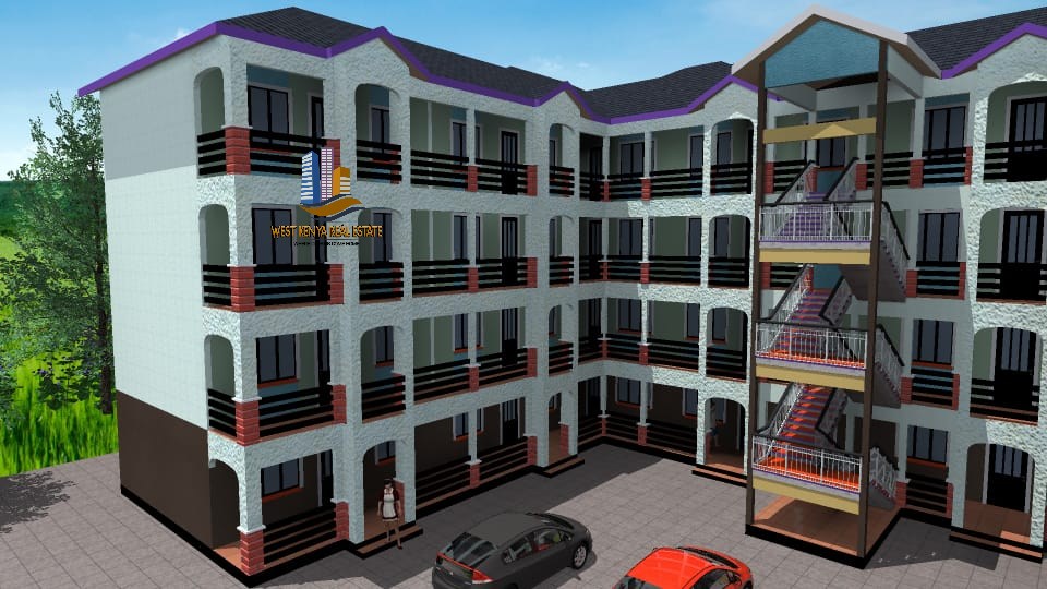 24-unit apartment building in Kenya