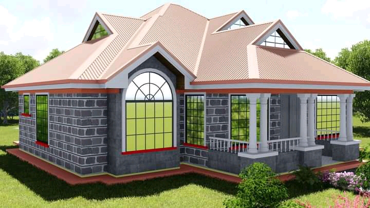 The Ultimate Topnotch 4 Bedroom Bungalow House Plans in Kenya