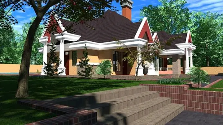 Modern 3BR House Plan in Kisumu: Affordable, Stylish, and Perfect for Family Living