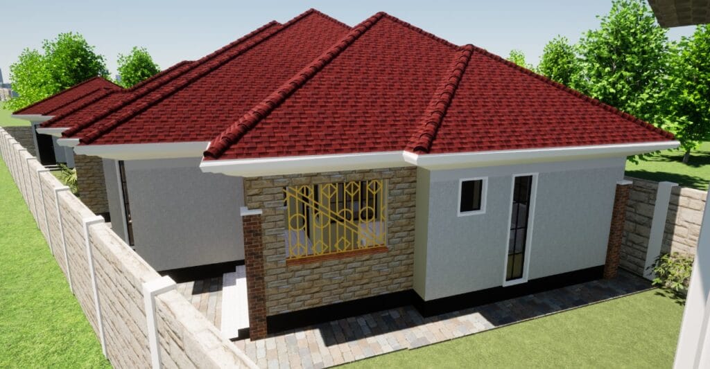 Two-Bedroom House Designs in Kenya